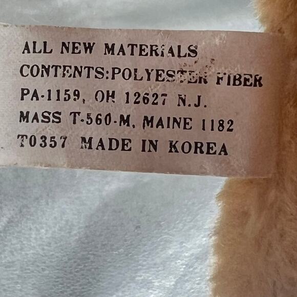 Vintage 1987 PRESTIGE Toy Corp Cocker Spaniel Puppy Plush Toy  6'' x 5'' - Picture 5 of 6